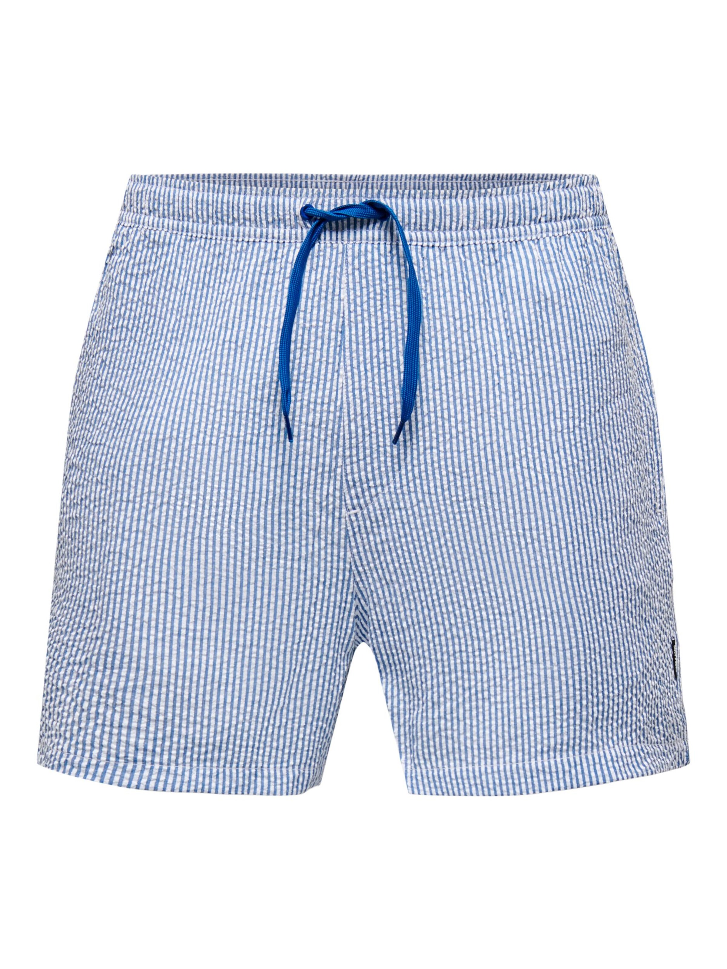 Only & Sons Swimming shorts 'Ted' in Blue: front
