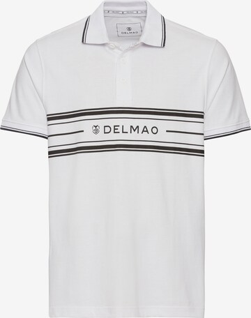 DELMAO Shirt in Weiß: predná strana