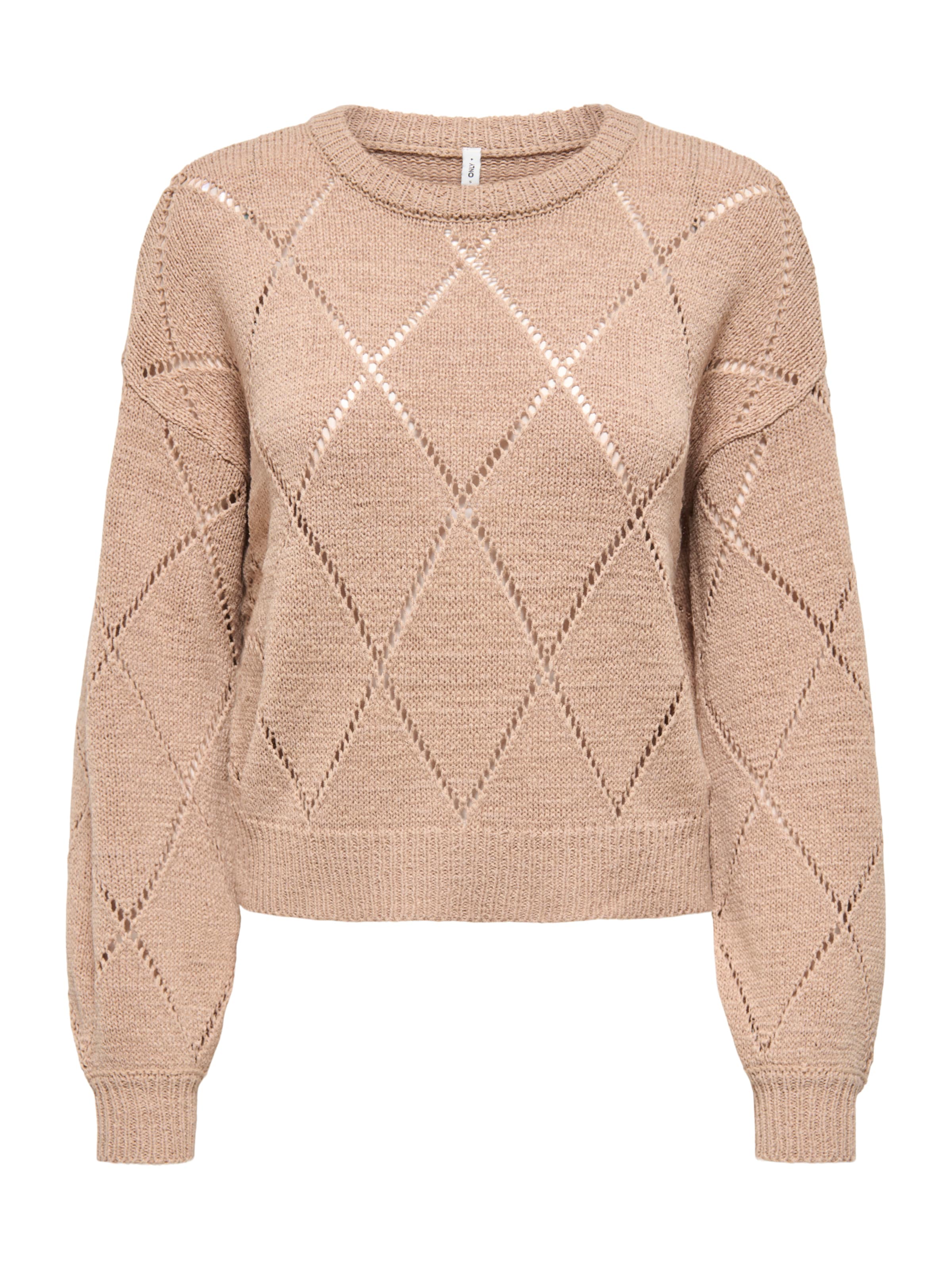 ONLY - Pullover 'ONLGEENAS' em bege: frente