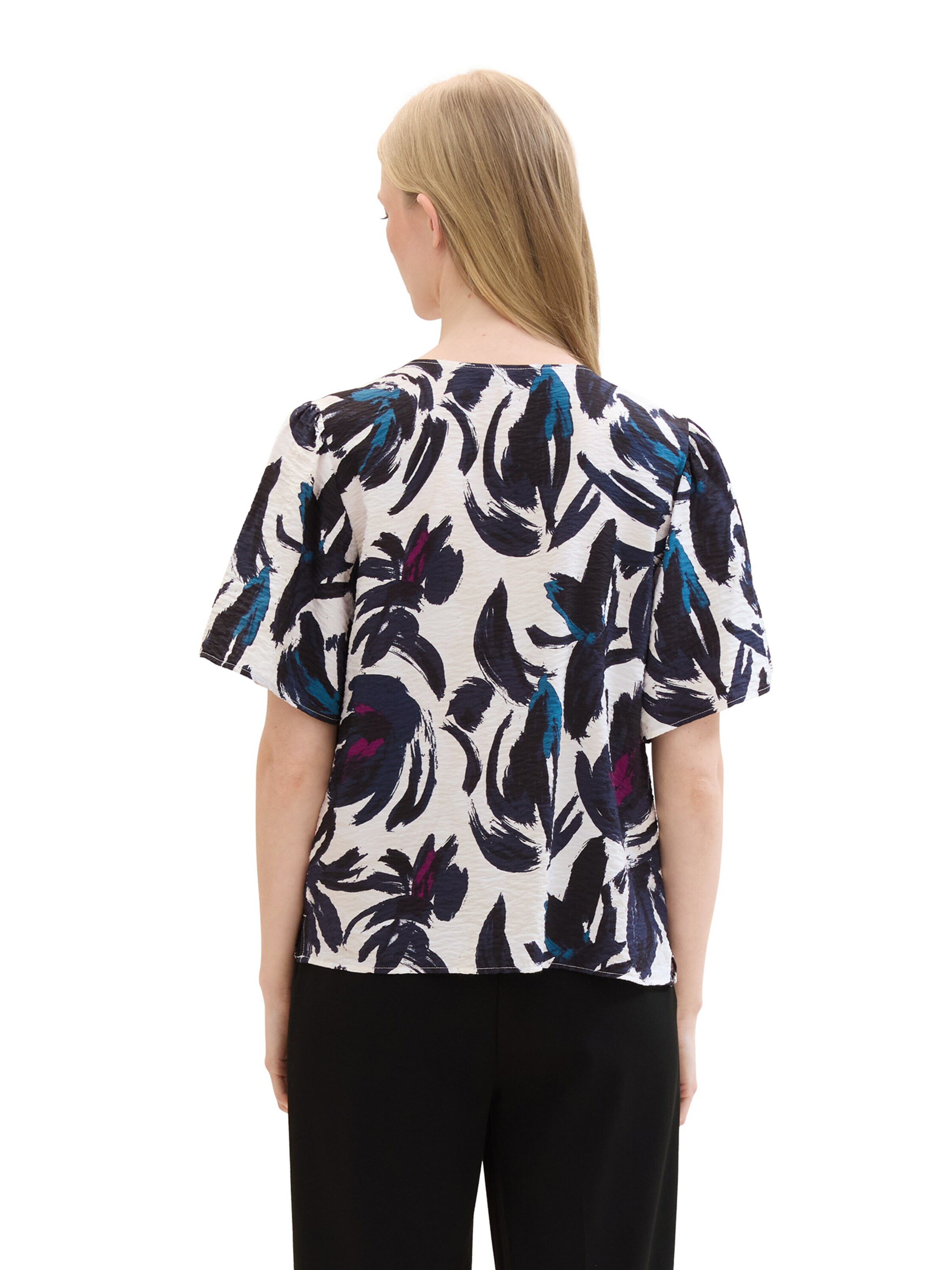 TOM TAILOR - Blusa em azul