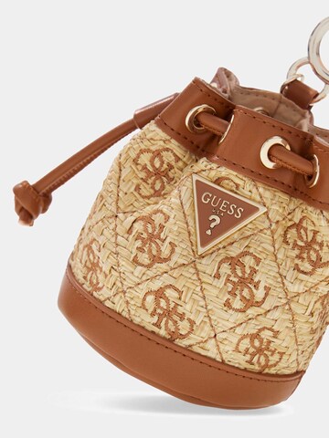 GUESS Key Ring 'Kirsten' in Brown