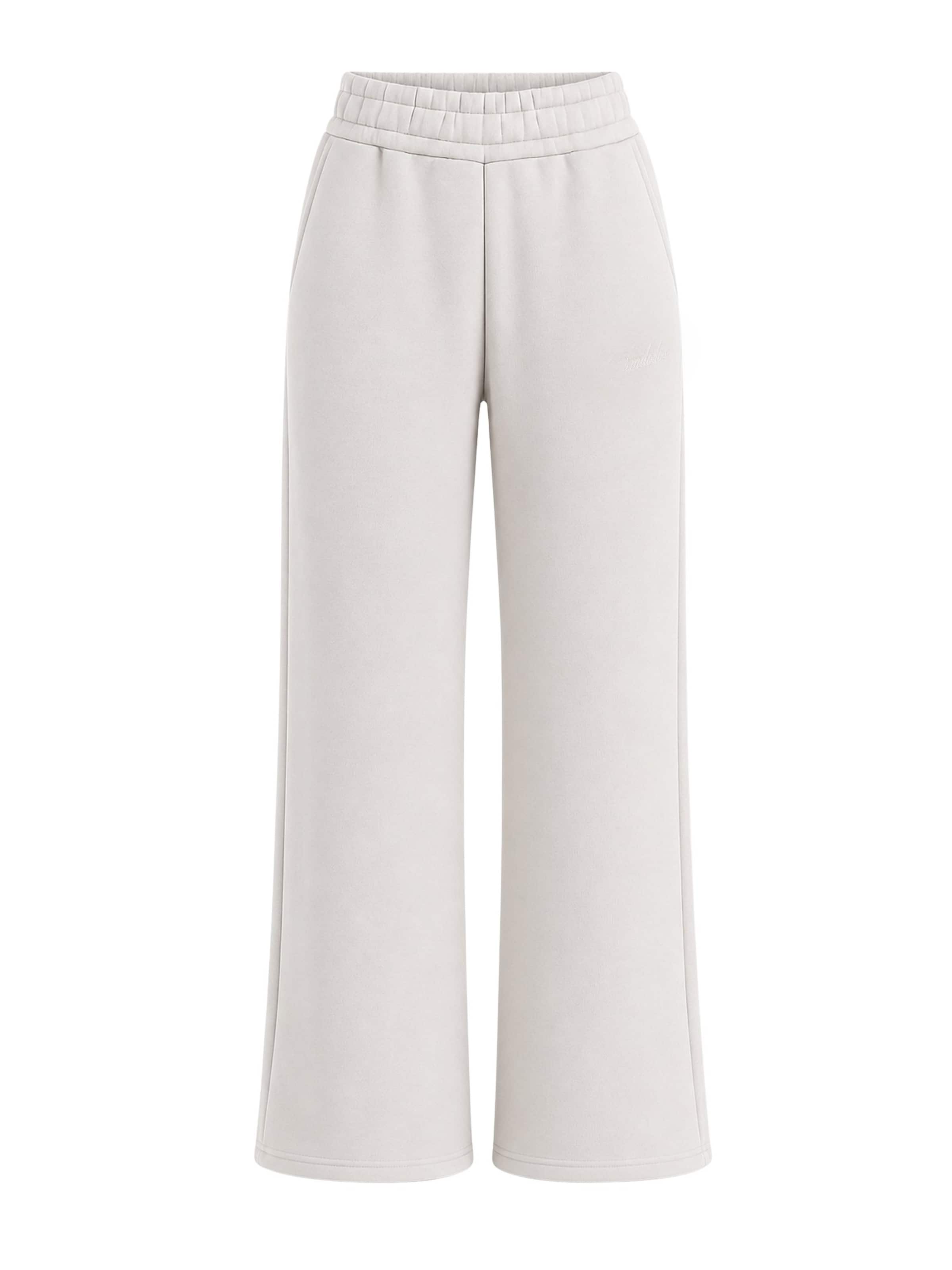 Loosefit Pantalon 'Zadie' Smilodox en gris : devant