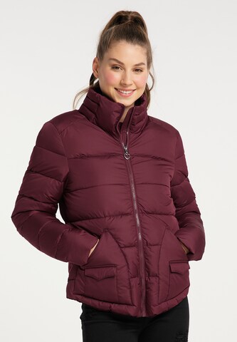 MYMO Winter Jacket in Red: front