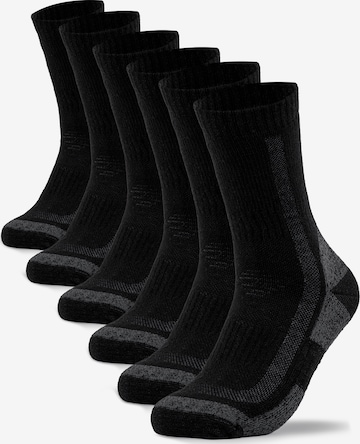 Occulto Sokken 'Erik' in Zwart: voorkant