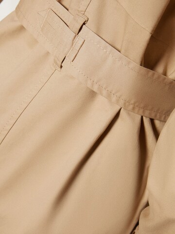 Manteau mi-saison Bershka en beige