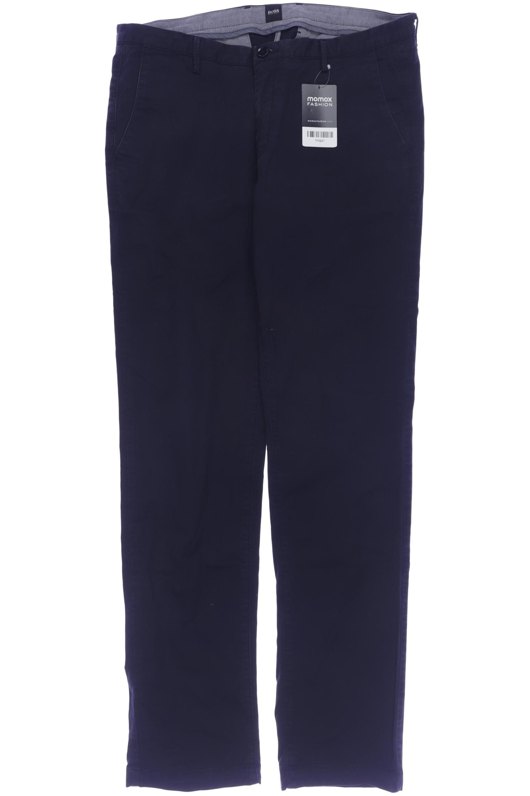 BOSS Black Stoffhose 34 in Blau: Vorderseite
