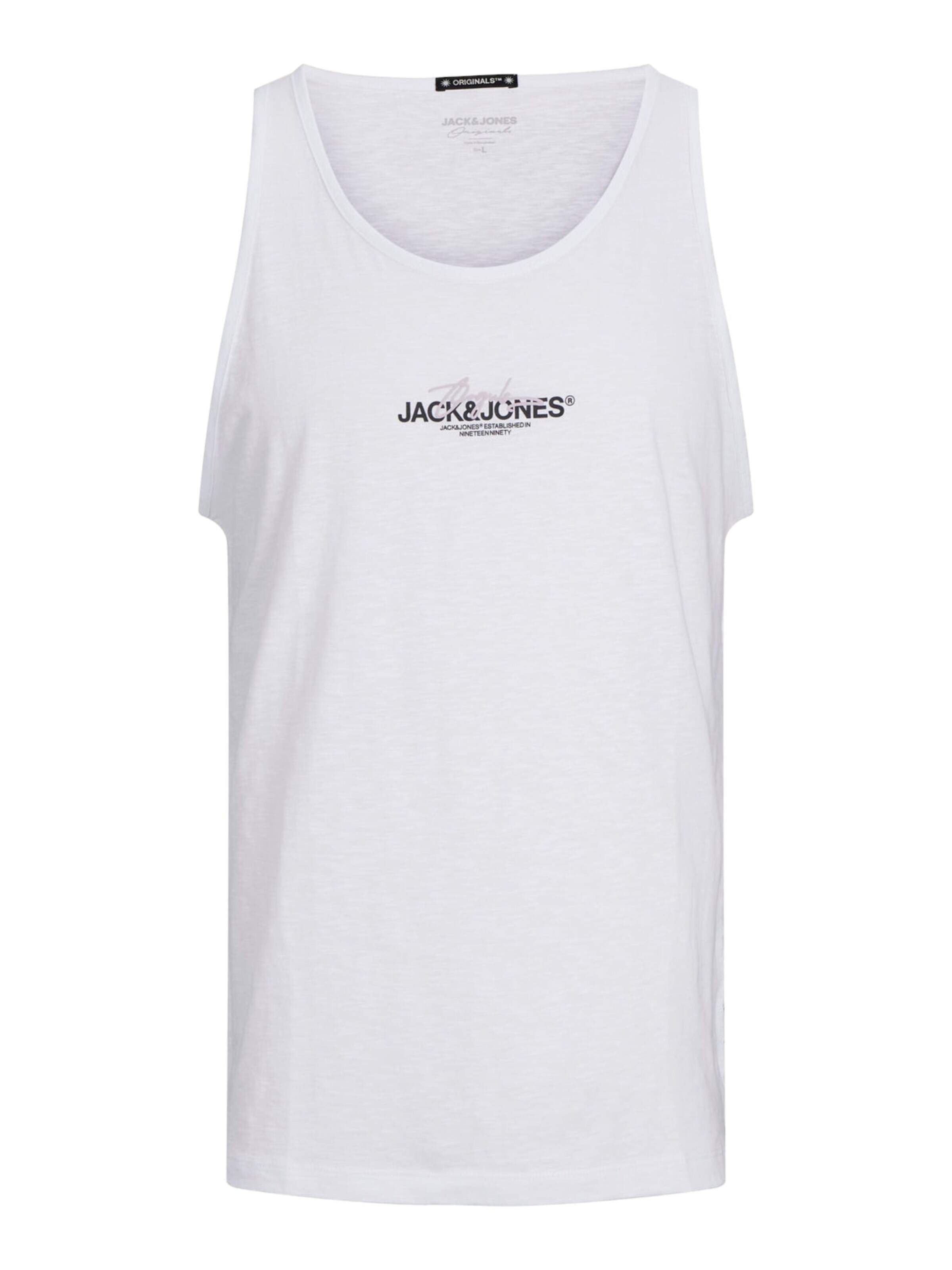 JACK & JONES Shirt 'JORARUBA' in Wit: voorkant