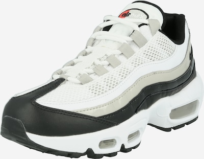 Nike Sportswear Låg sneaker 'Air Max 95' i beige / svart / vit, Produktvy