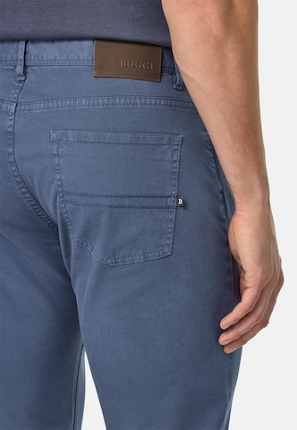 Boggi Milano Slimfit Hose in Blau