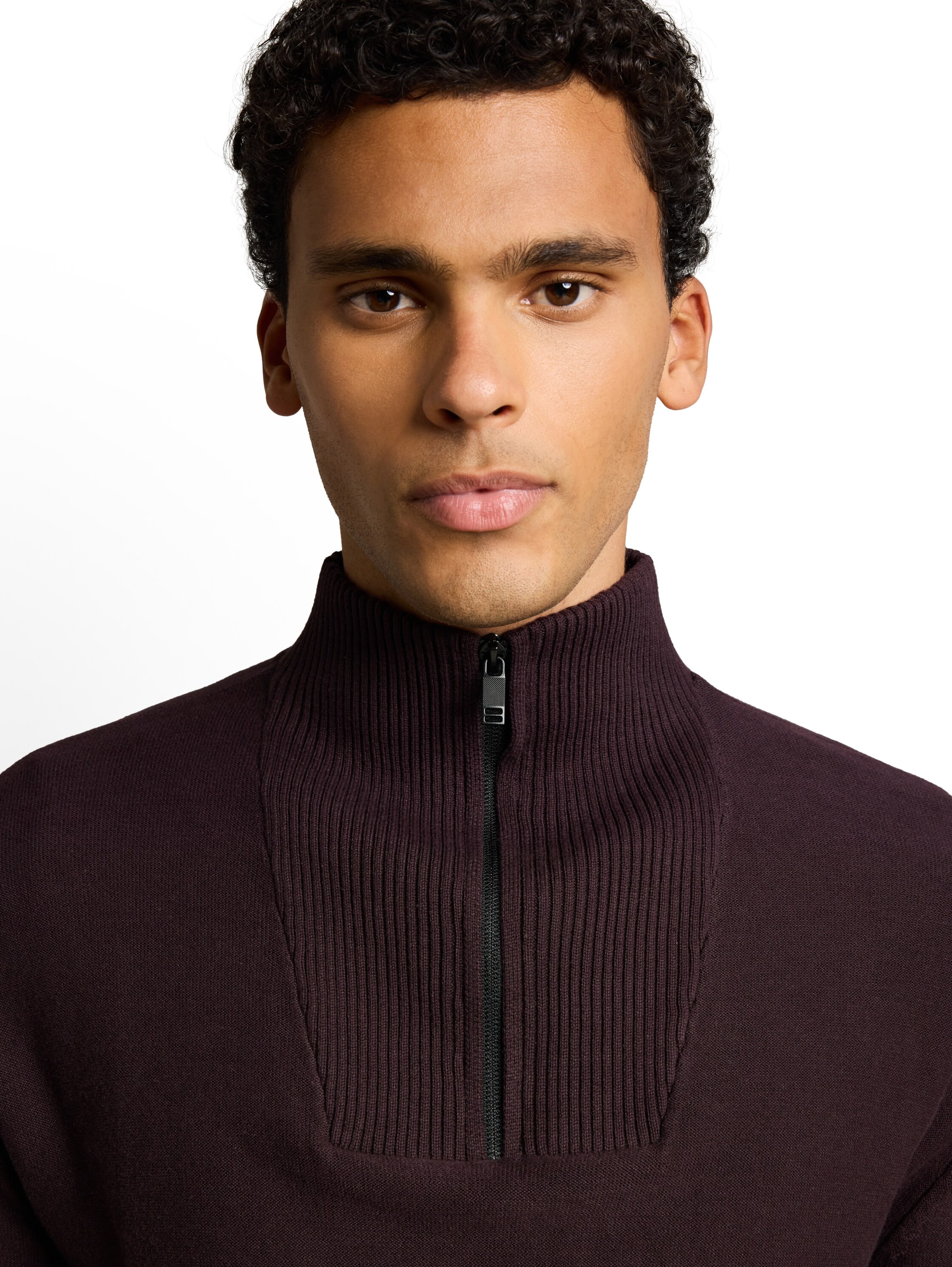 TOM TAILOR DENIM Pullover in Lila