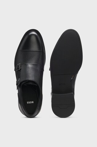 BOSS Schnürschuh in Schwarz