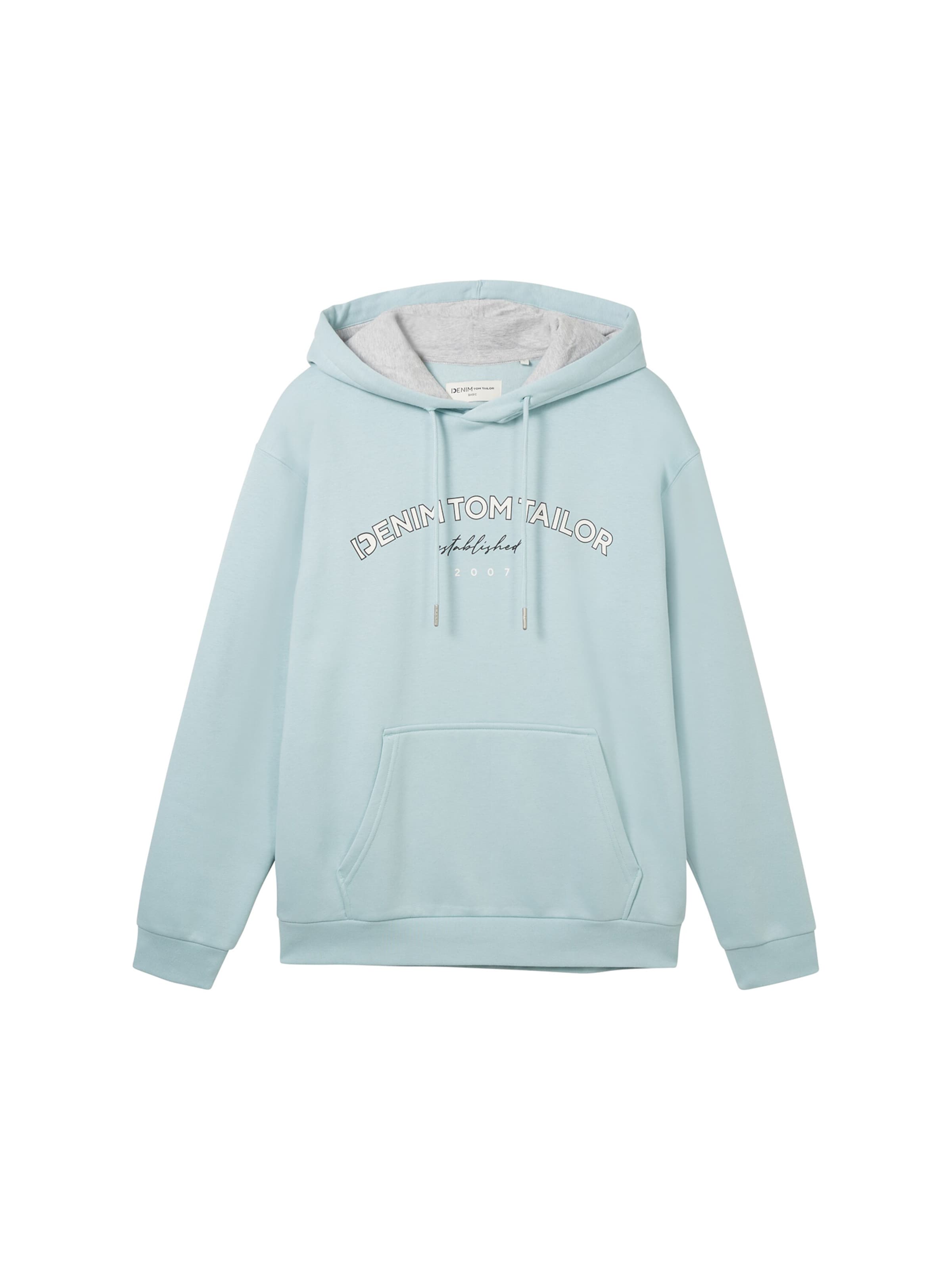 TOM TAILOR DENIM Sweatshirt i blå: forside