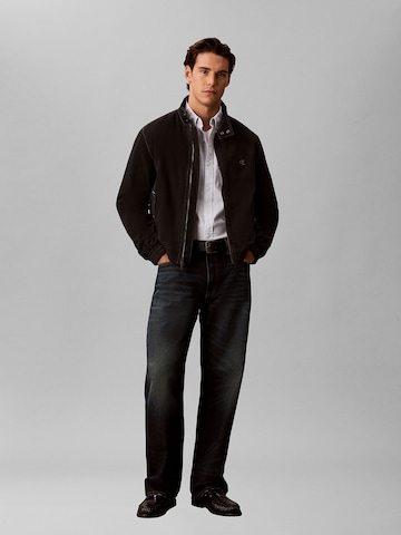 Calvin Klein Jeans Loosefit Jeans in Blauw