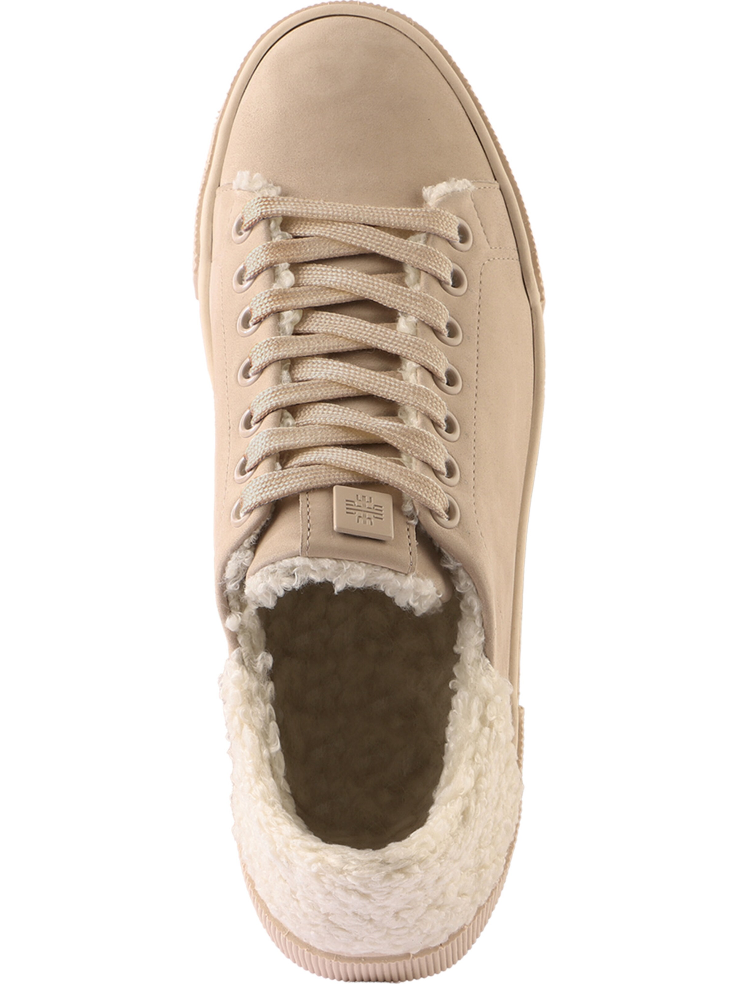 Baskets basses ' FLUFFY ' Högl en beige