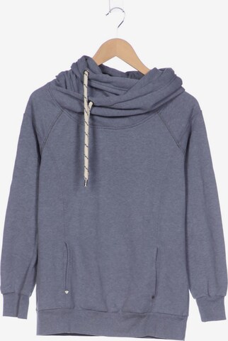 ONLY Sweatshirt & Zip-Up Hoodie in M in Blue: front