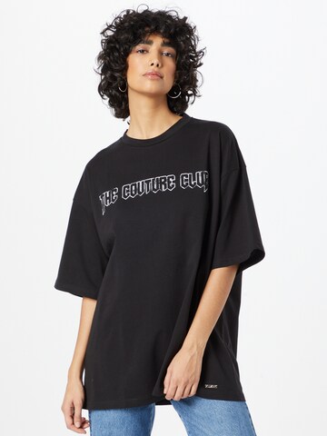The Couture Club - Camisa em preto: frente