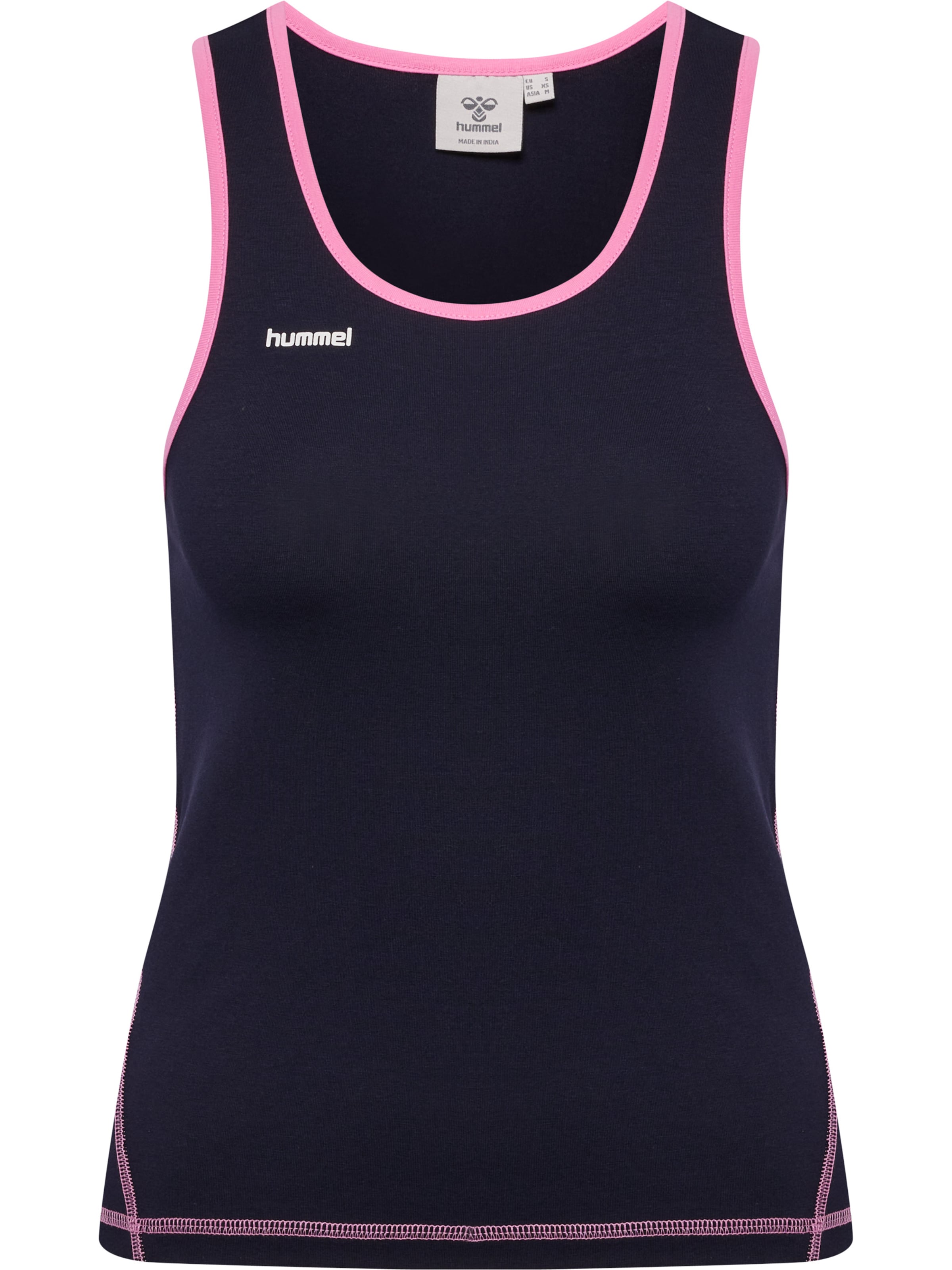 Hummel Top in Blau: Vorderseite