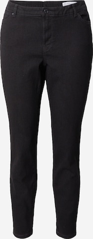 Slimfit Jeans 'Rudy' de la Vero Moda Curve pe negru: față