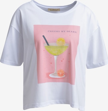 Smith&Soul T-Shirt 'Cocktail' in Weiß: predná strana