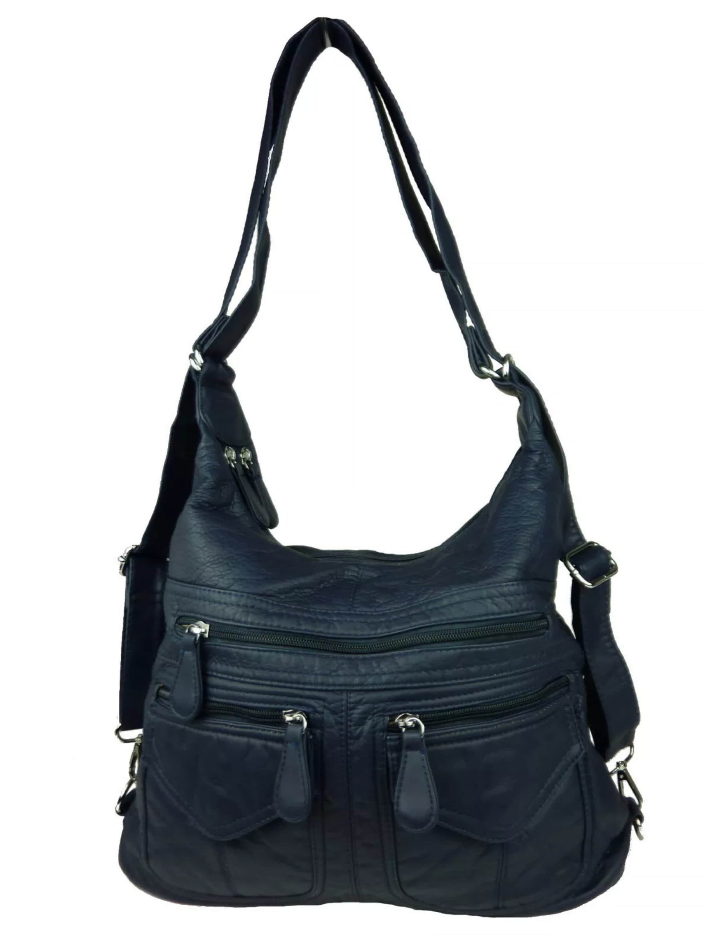 Zaino '2in1 Rucksacktasche' di Kumixi in blu: frontale