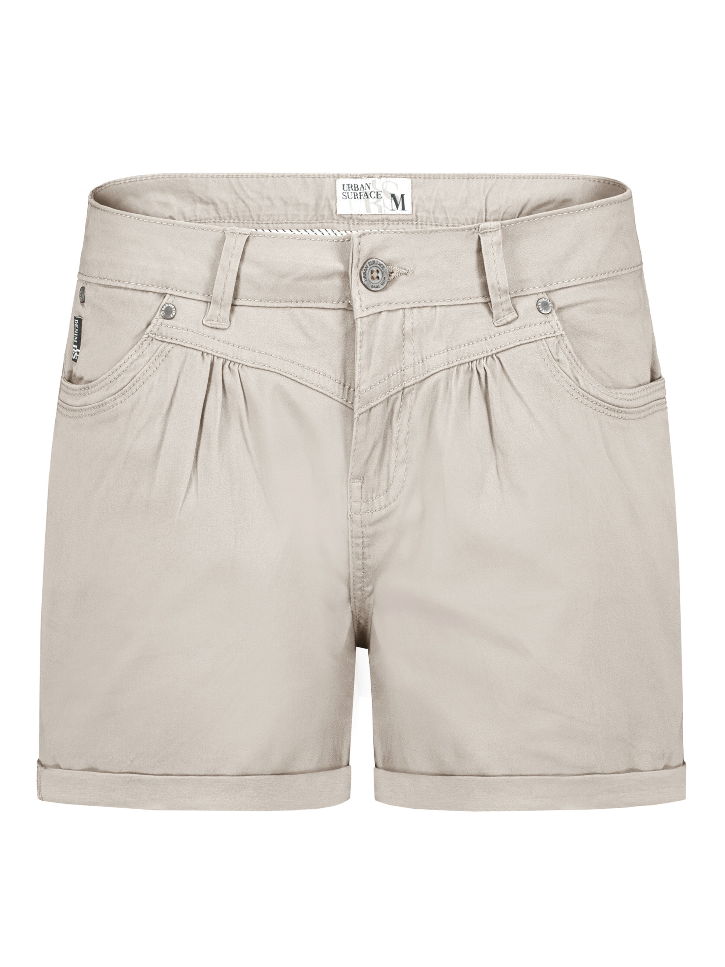 Urban Surface Regular Shorts in Beige: Vorderseite