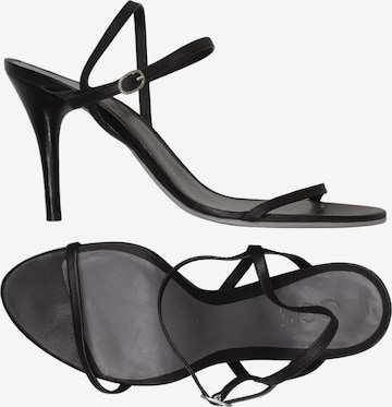 COS Sandalen 39 in Schwarz: Vorderseite