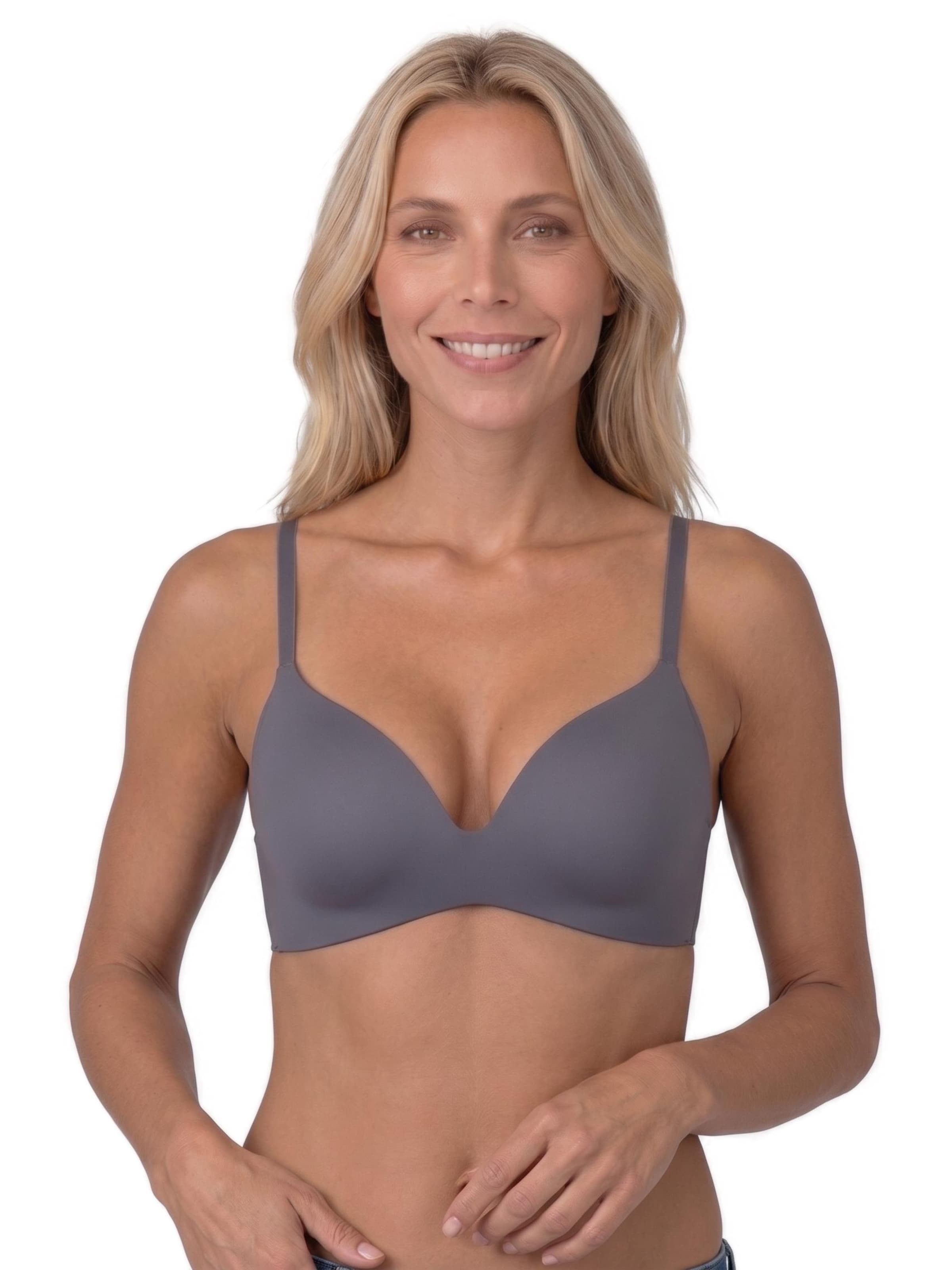 Royal Lounge Intimates T-shirt Bra 'Royal Delite' in Grey