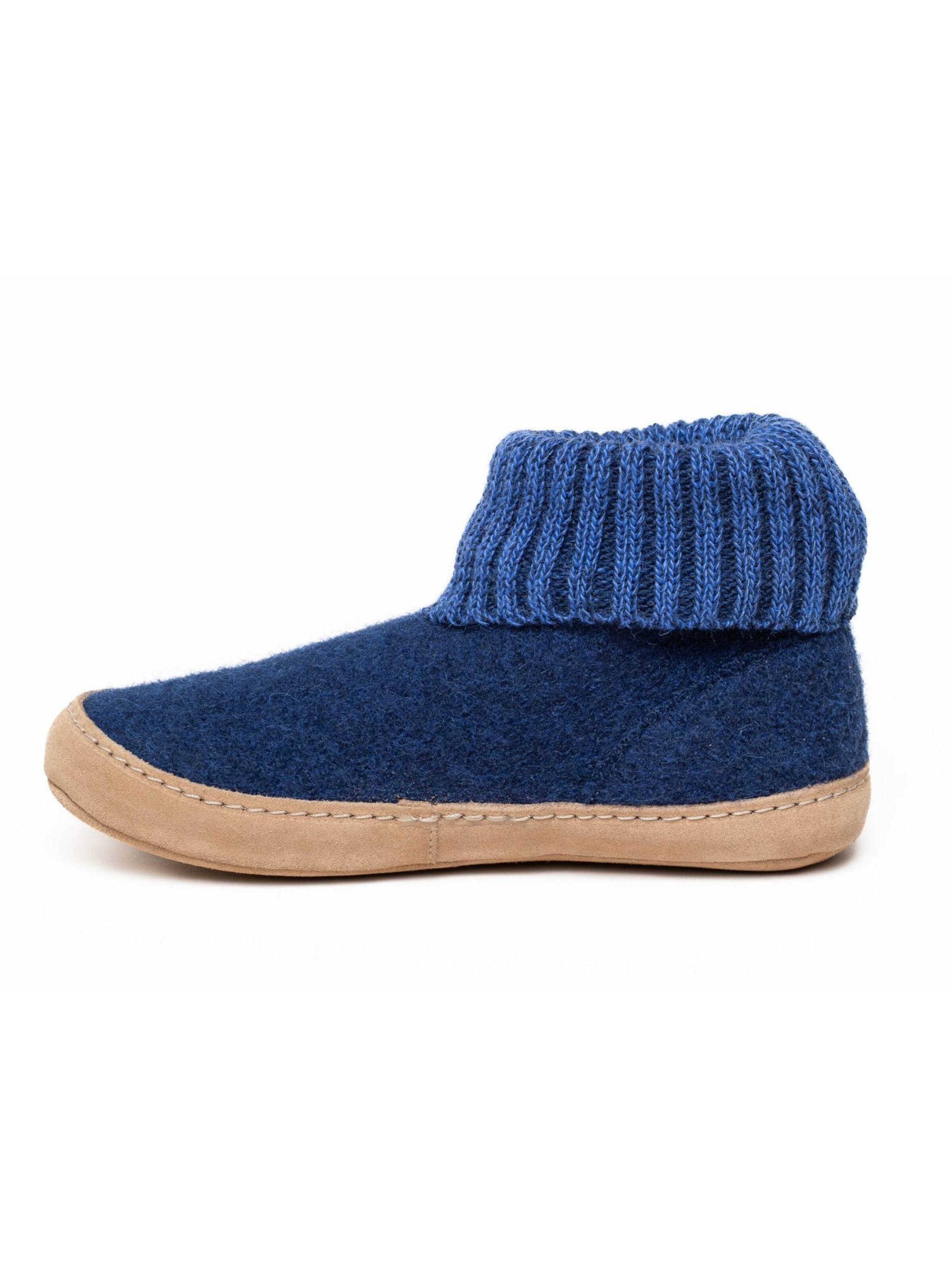 Gottstein Slippers 'Hüttenschuhe Dakota' in Blue