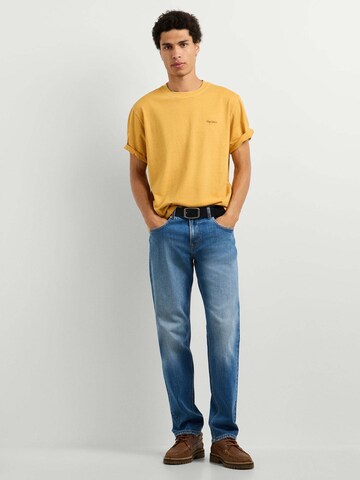 Pepe Jeans Shirt ' PORTOBELLO ' in Gelb