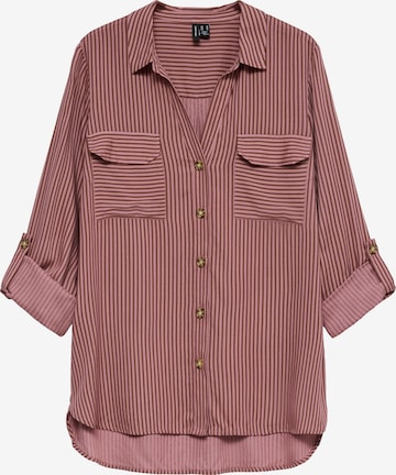 Vero Moda Curve Halenka 'VMBumpy' – pink: přední strana