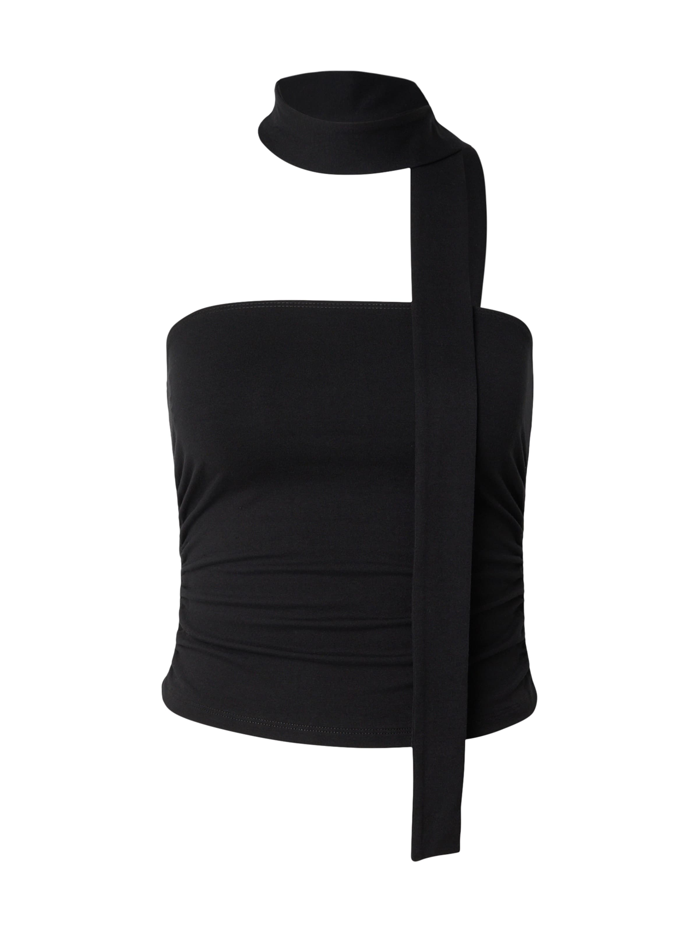 ABOUT YOU Top 'Valentine' in Zwart: voorkant