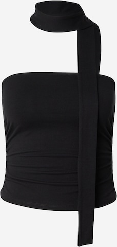 ABOUT YOU Top 'Valentine' in Zwart: voorkant