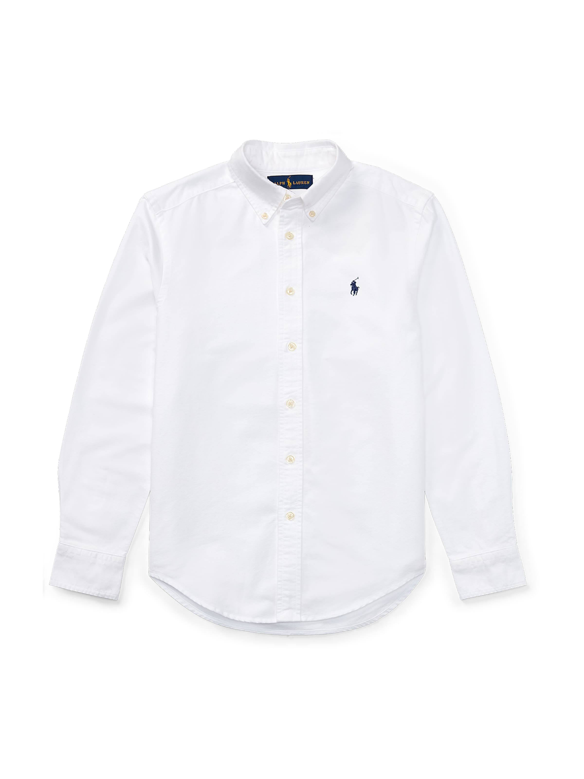 Slim fit Camicia di Polo Ralph Lauren in bianco: frontale