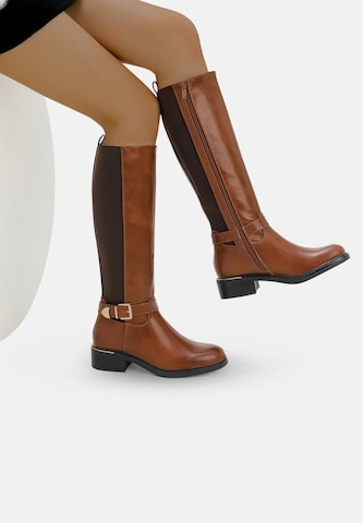Elara Støvler i brun