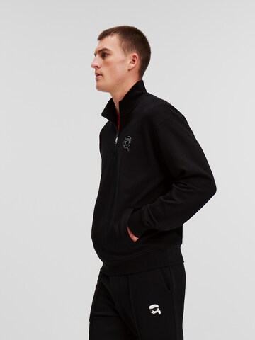 Karl Lagerfeld Sweatshirt 'Ikonik' i sort