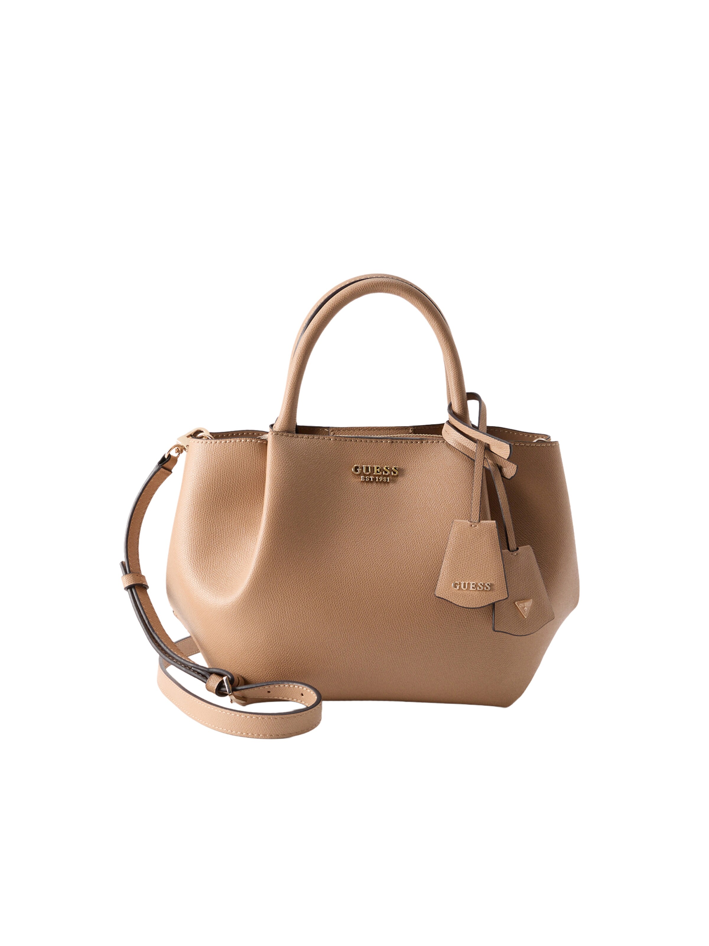 GUESS Handbag 'AMORETTE' in Beige: front
