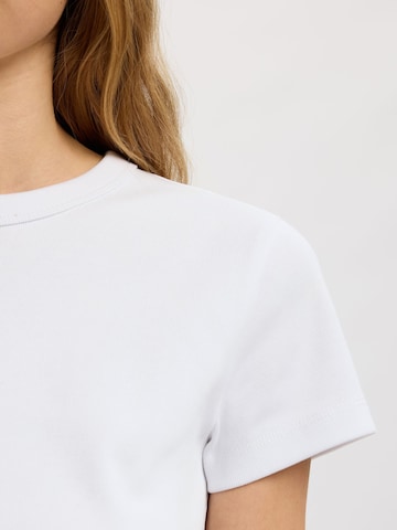 T-shirt SELECTED en blanc