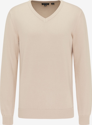 Pull-over RAIDO en beige : devant