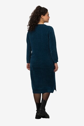 Ulla Popken Knitted dress in Blue