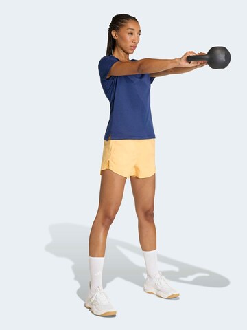 ADIDAS PERFORMANCE Functioneel shirt in Blauw: voorkant