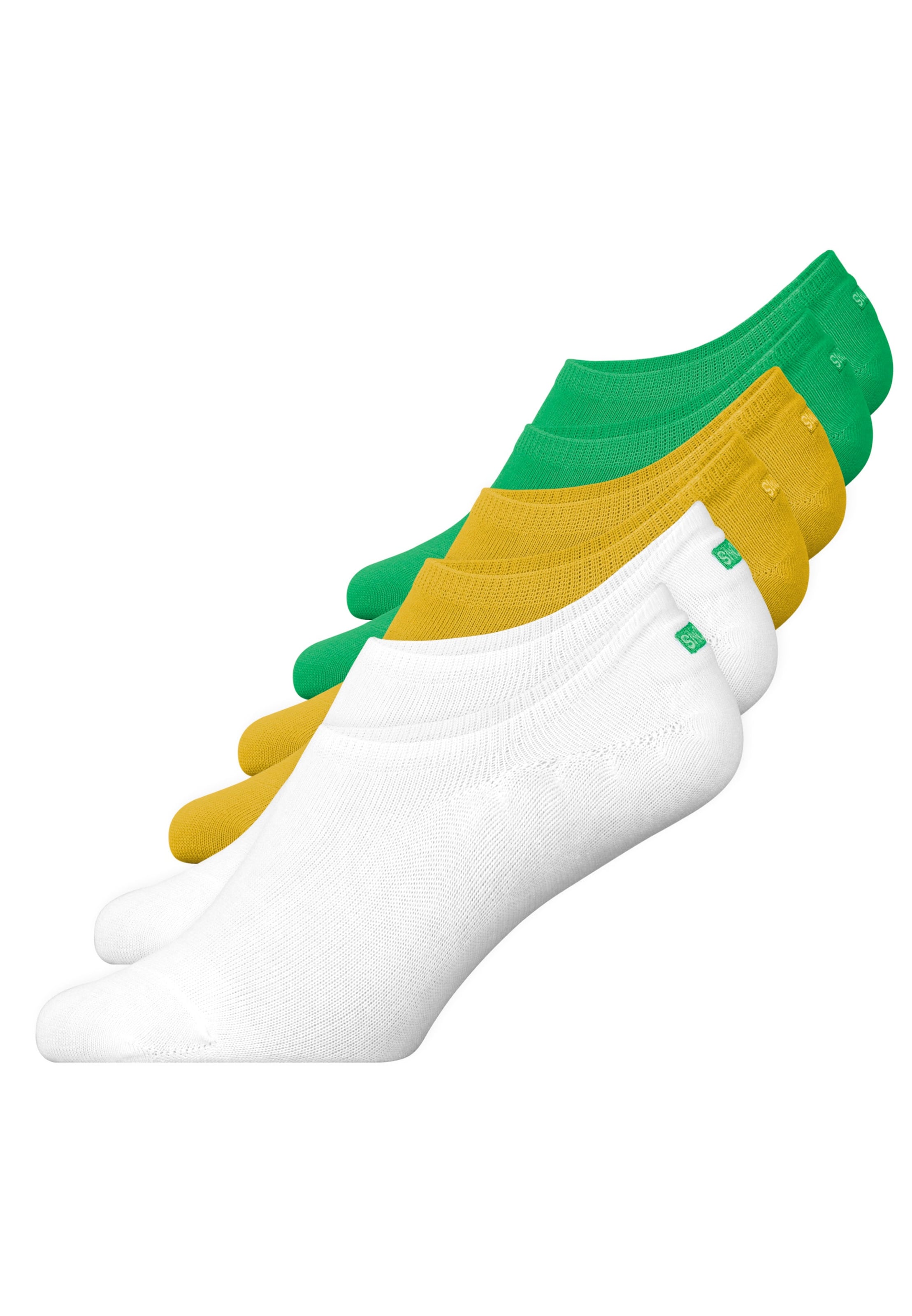 SNOCKS Κάλτσες σουμπά σε κίτρινο: μπροστά