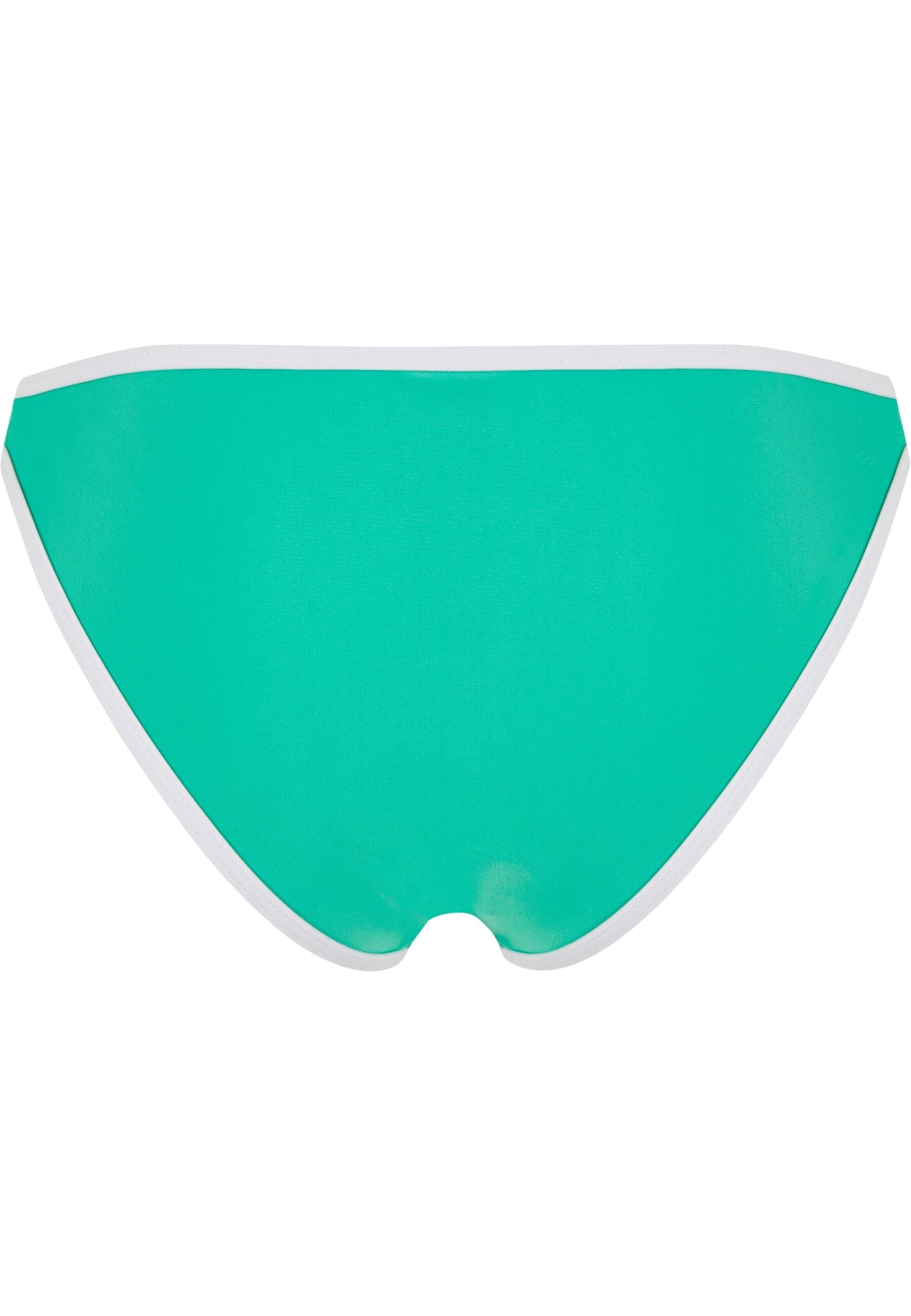 Urban Classics Triangle Bikini in Green