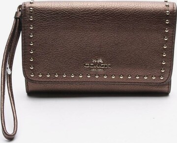 COACH Small Leather Goods in One size in Brown: front