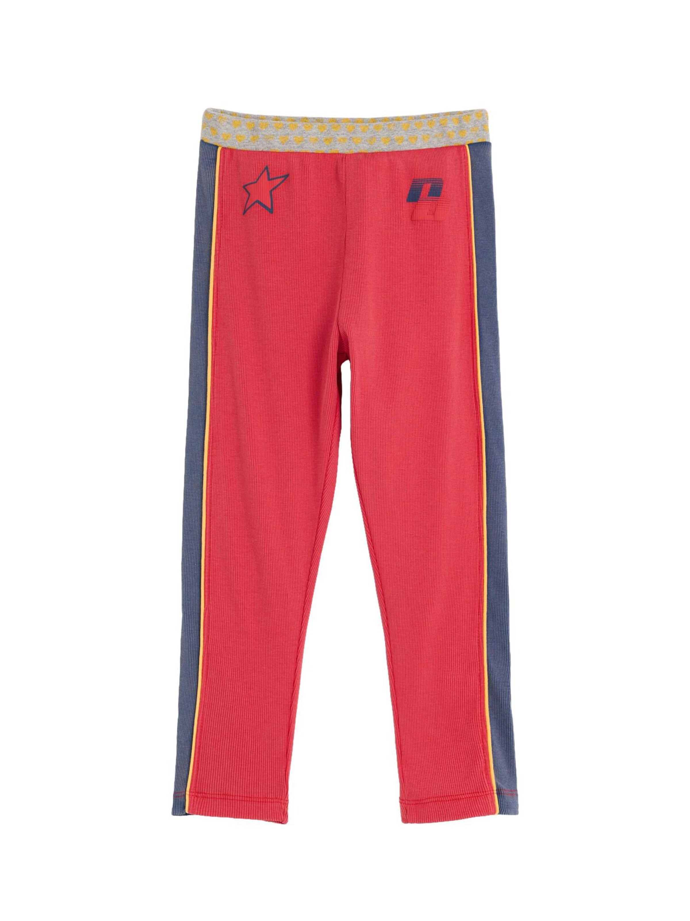 Desigual Skinny Sporthose in Rot: Vorderseite