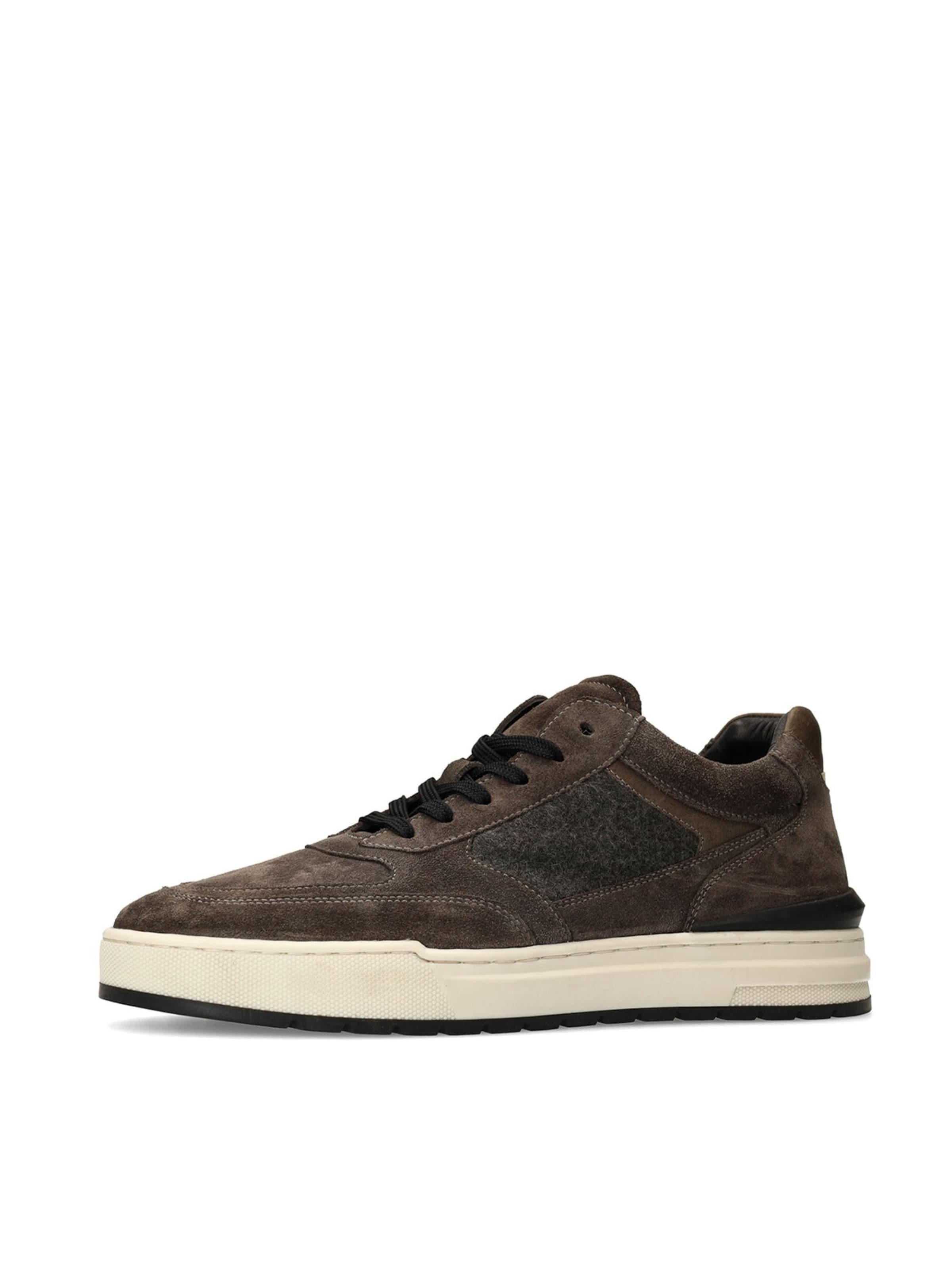 MANFIELD Sneakers in Grey: front