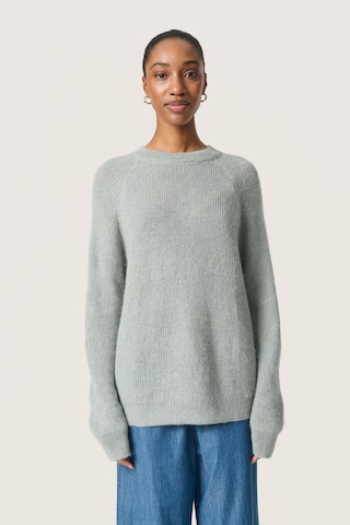 Pull-over 'SLTuesday' SOAKED IN LUXURY en bleu : devant