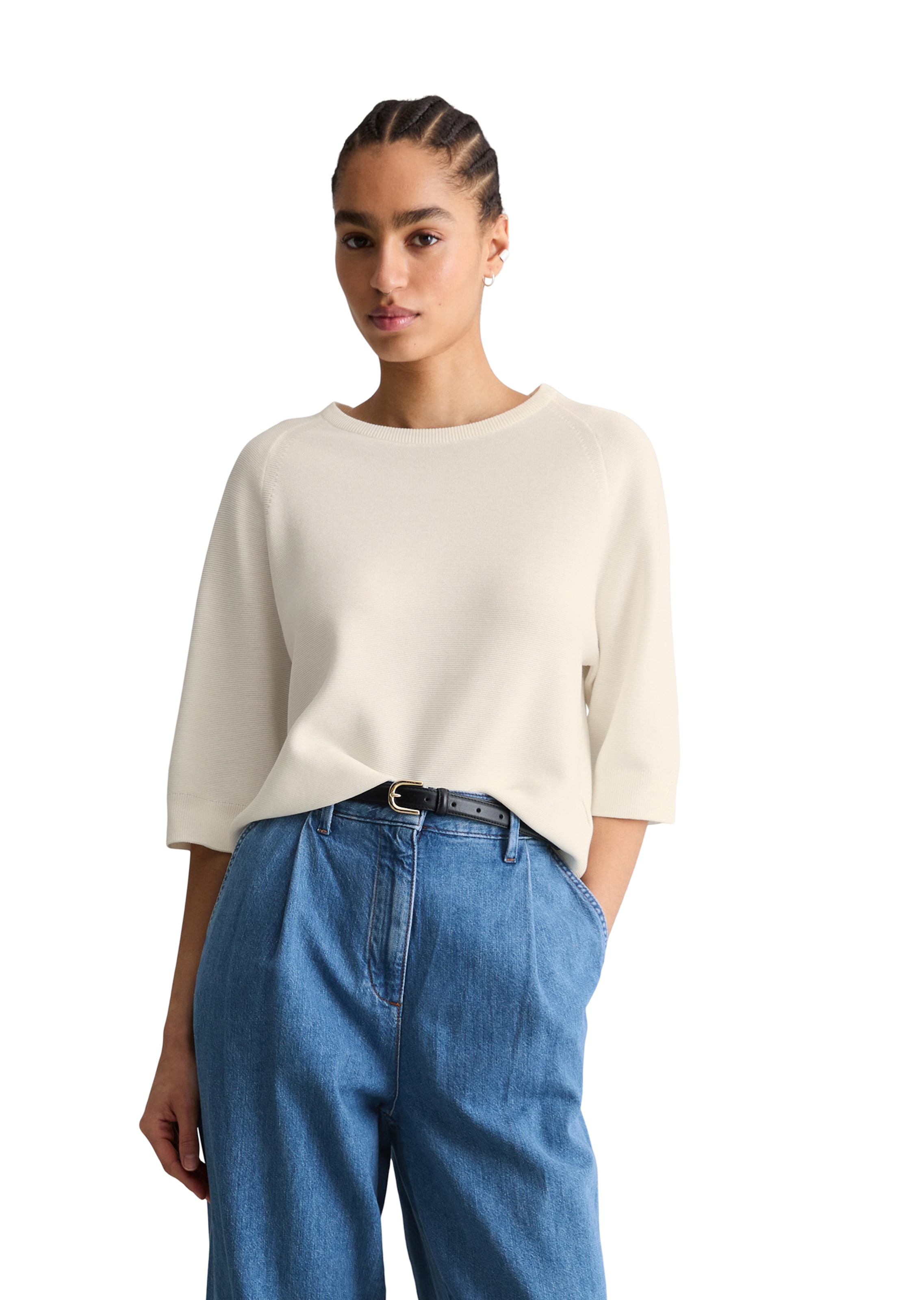 balta Marc O'Polo DENIM Megztinis: priekis