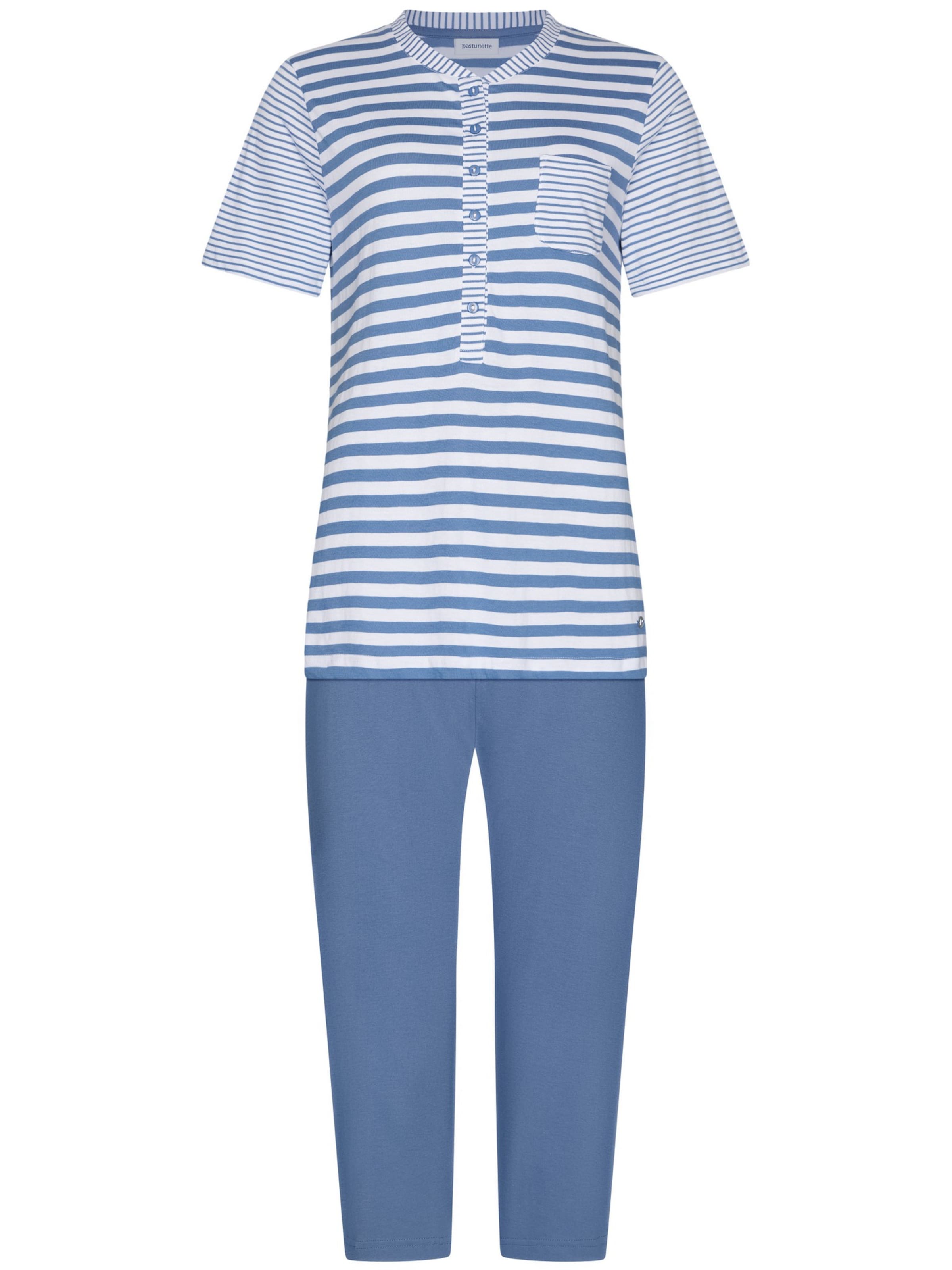 Pastunette Pajama in Blue: front