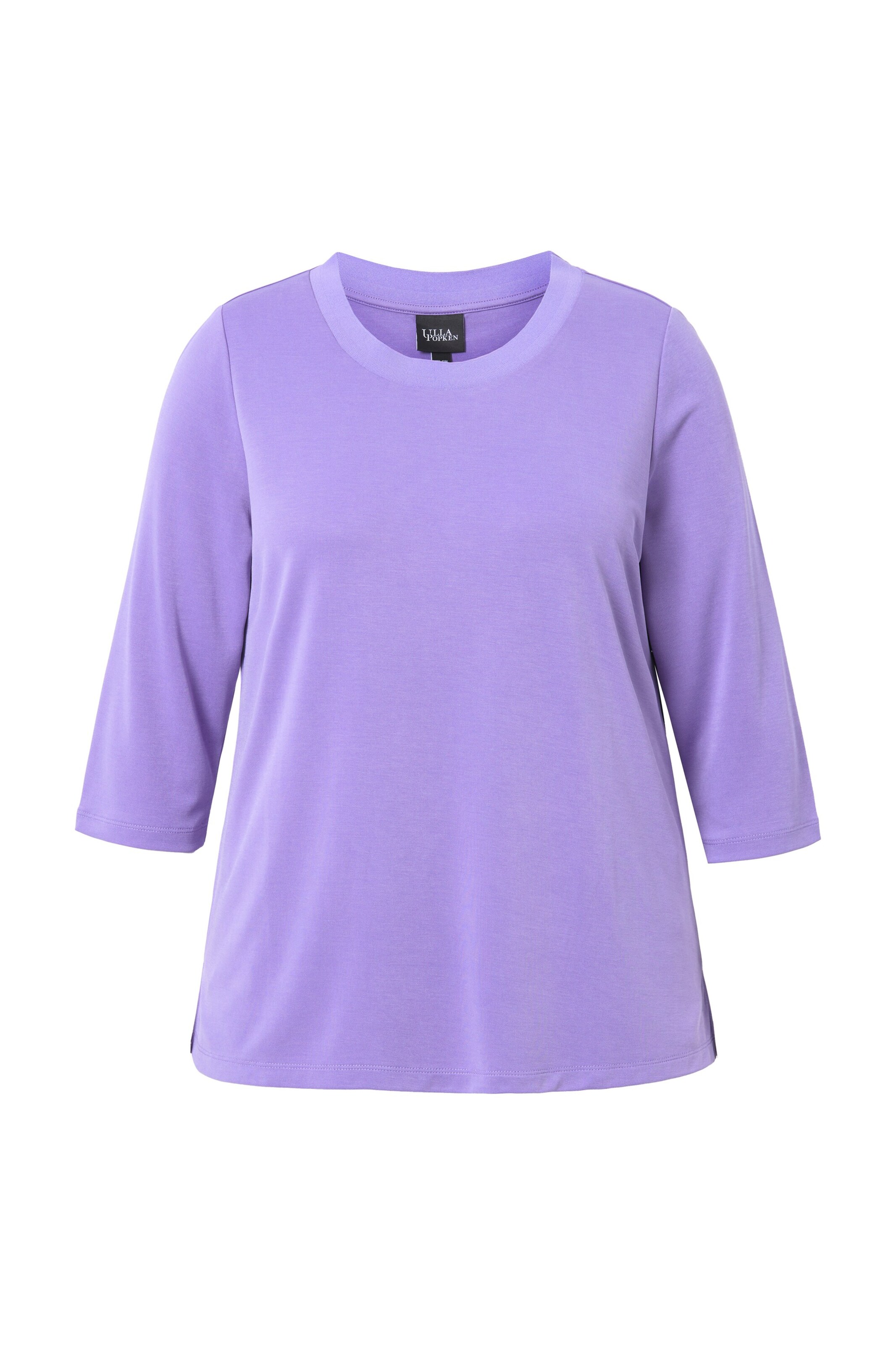 T-shirt Ulla Popken en violet : devant