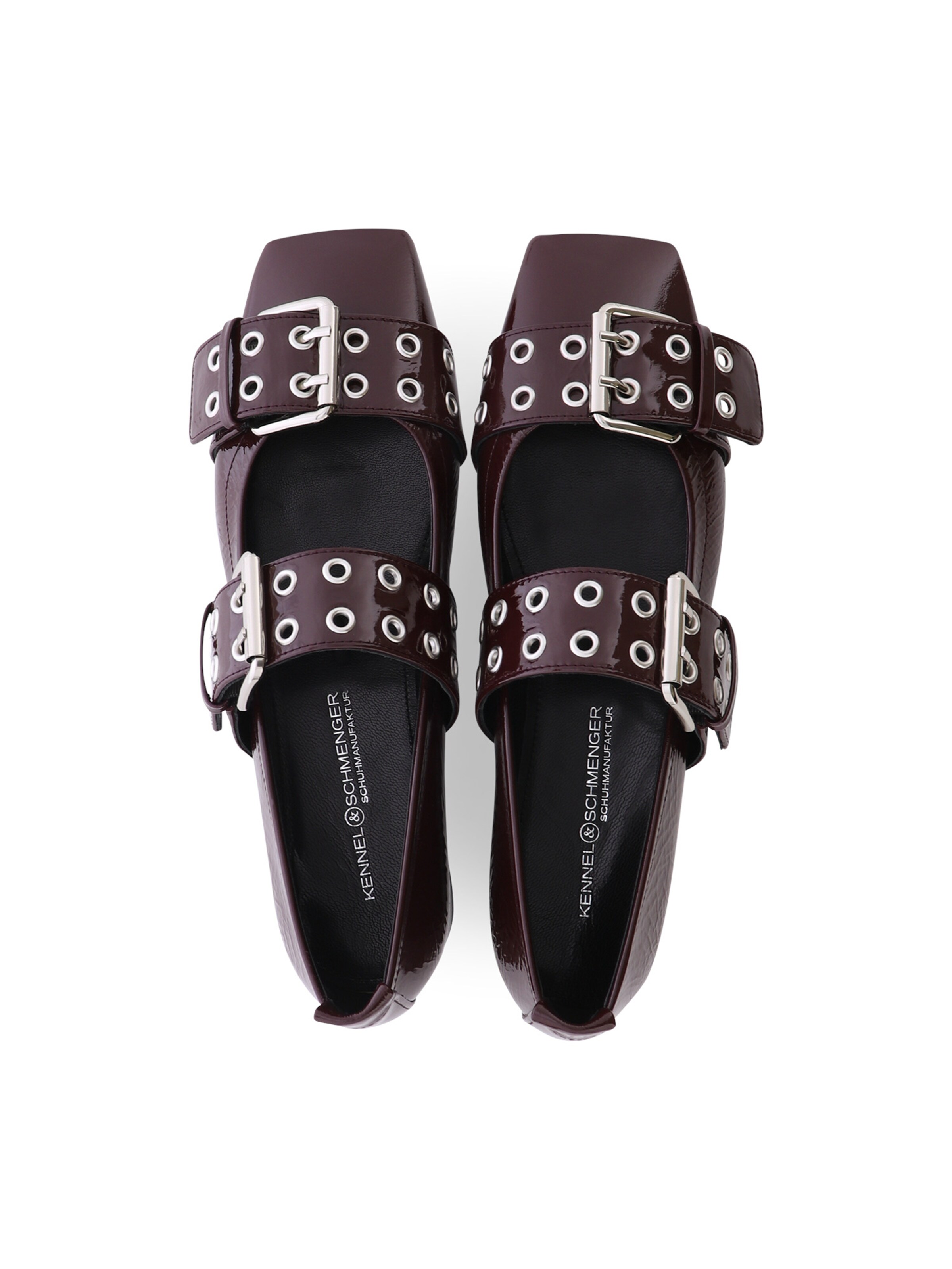 Ballerines à lanières 'LEILA' Kennel & Schmenger en rouge